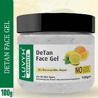 Luvyh Face Gel with natural Aloevera Extract for Men  Women, 100 g | for Moisturize and Sooth Glowing Skin with No Parabens No Mineral Oil, No Sulphate, No Silicone (Lemon)-thumb1
