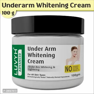 Luvyh Dark Underarm Brightening Cream 100g, for Moisturizing, Brightening, Noirishing for All Skin Types No Parabens, No Mineral Oil, No Sulphate, No Silicone-thumb3