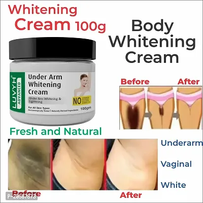 Luvyh Dark Underarm Brightening Cream 100g, for Moisturizing, Brightening, Noirishing for All Skin Types No Parabens, No Mineral Oil, No Sulphate, No Silicone-thumb5