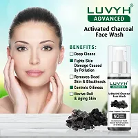 Luvyh Papaya Rejuvenating Face Scrub (500g) Cream Scrub for Skin Nourishing by Clearing Impurities and Clogged Pores For Spot Removal, Brightening  Lightening With Papaya Extracts Revitalizing Tan Removal Scrub and Luvyh Activated Charcoal Deep Cleansing Face Wash (100ml) Gel Face Wash for Dirt Removal, Deep Pore Cleansing Formula, Controls Excess Sebum  Acne for All Skin Types No Parabens, No M-thumb2