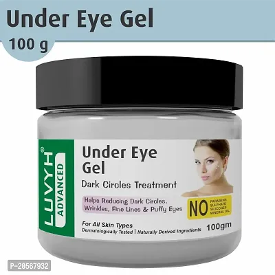 Luvyh Under Eye Gel works on the eye area and overall eye appearance  reduces the appearance of dark circles and puffiness, For men  women. 100g-thumb3