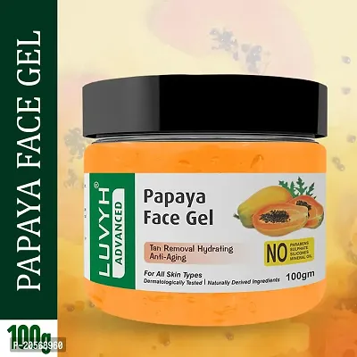 Luvyh Papaya Face Massage Gel (100g) Skin for Spot Removal, Brightening  Lightening With Papaya Extracts, Helps Reduce Wrinkles  Acne Breakouts for All Skin Types-thumb2