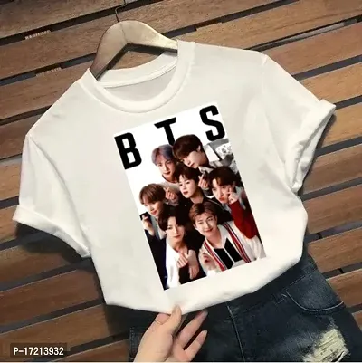 BTS Womens Half Sleeve T-shirts