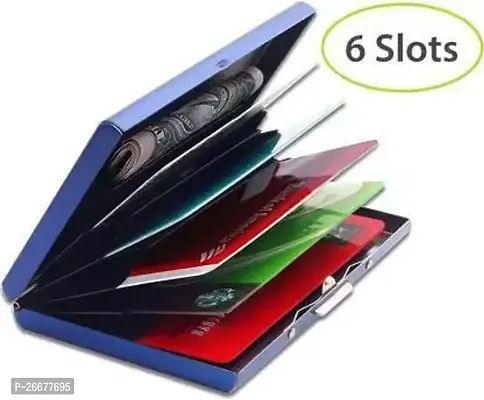 Classy Solid Card Holder for Men-thumb3