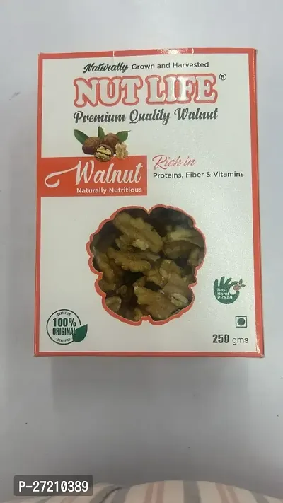 HARSISIDDHI TRADERS Vaccume pack nutlife akrod giri  250 Gram-thumb0