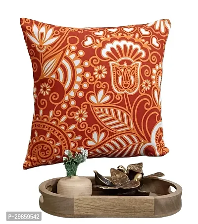 Cotton Printed Zipper Cushion Cover for Enhance Home Decor