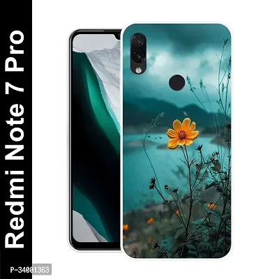 Stylish Silicon Printed Back Case Cover for Redmi Note 7 Pro