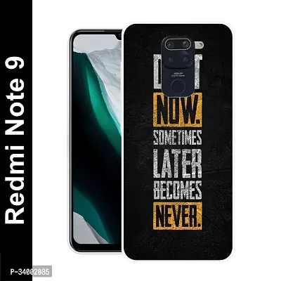 Designer Redmi Note 9 Back Cover