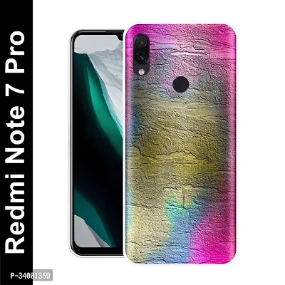 Stylish Silicon Printed Back Case Cover for Redmi Note 7 Pro