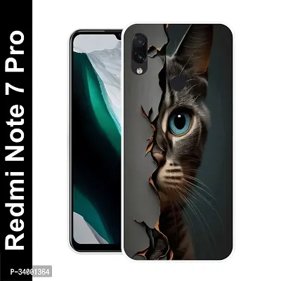 Stylish Silicon Printed Back Case Cover for Redmi Note 7 Pro