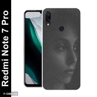 Stylish Silicon Printed Back Case Cover for Redmi Note 7 Pro