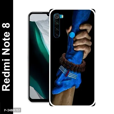 Stylish Silicon Printed Back Case Cover for Redmi Note 8