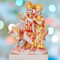 radha krishna cow idol, radha krishna cow murti, radha krishna cow statue, god krishna statue, idol krishna, krishna and radha idol, krishna and radha murti, krishna and radha statue-thumb1