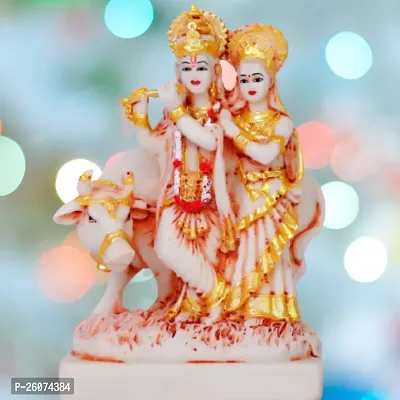 radha krishna cow idol, radha krishna cow murti, radha krishna cow statue, god krishna statue, idol krishna, krishna and radha idol, krishna and radha murti, krishna and radha statue-thumb2