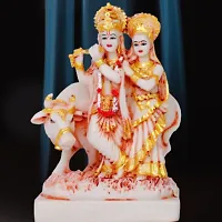 radha krishna cow idol, radha krishna cow murti, radha krishna cow statue, god krishna statue, idol krishna, krishna and radha idol, krishna and radha murti, krishna and radha statue-thumb3