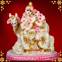 radha krishna cow idol, radha krishna cow murti, radha krishna cow statue, god krishna statue, idol krishna, krishna and radha idol, krishna and radha murti, krishna and radha statue-thumb1