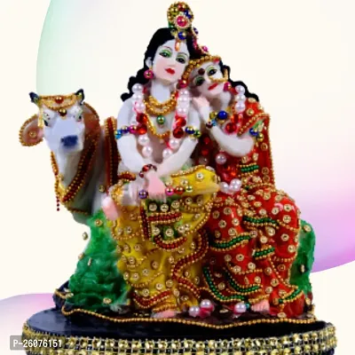 radha krishna cow idol, radha krishna cow murti, radha krishna cow statue, god krishna statue, idol krishna, krishna and radha idol, krishna and radha murti, krishna and radha statue-thumb4