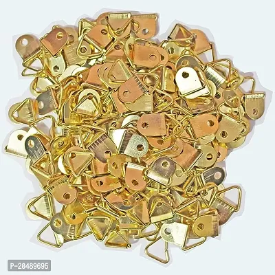 Crafts Triangle -Shape Golden Metal Hook/Hanger (100 pcs) Picture for DIY Crafts.-thumb0
