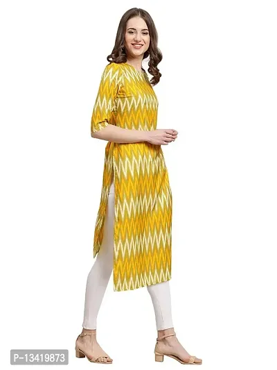 HT Fashion Launching Latest Designer Zig Zag Printed Readymade Kurti-thumb4