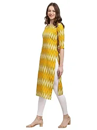 HT Fashion Launching Latest Designer Zig Zag Printed Readymade Kurti-thumb4