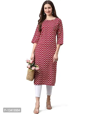 HT Fashion Launching Latest Designer Zig Zag Printed Readymade Kurti