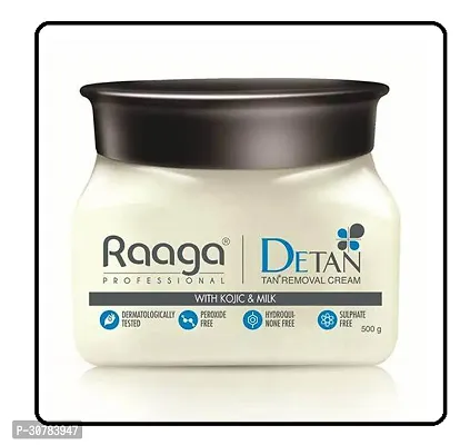 professional raaga detan tan removal cream 490g skin whitening-thumb0