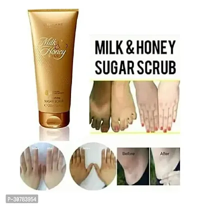 oriflame milk honey sugar scrub 200ml-thumb0