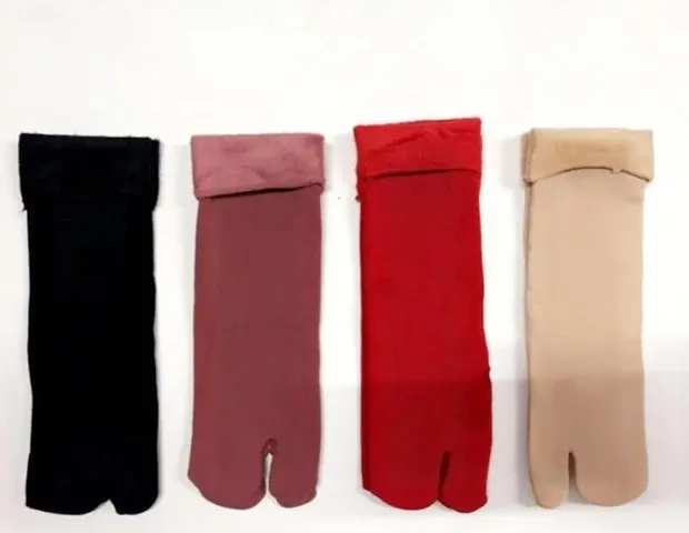 Stylish Velvet Fur Socks For Women