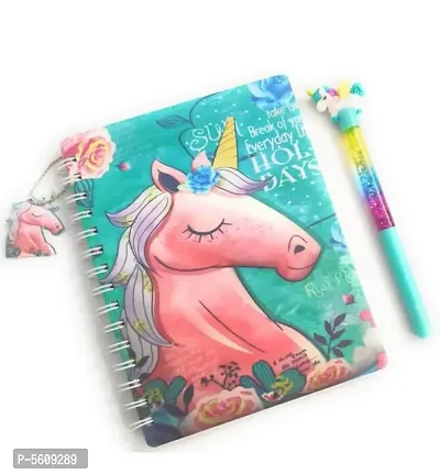 Unicorn Dairy with Pen-thumb0