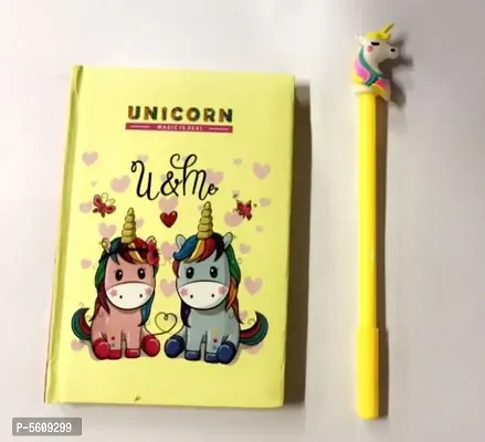 Unicorn Diary & Stationery