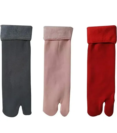 Fur Socks Combo Set (Pack of 3)