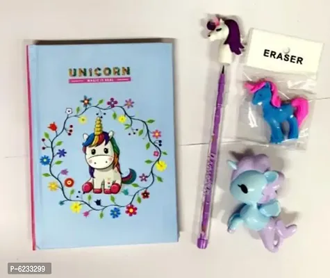 Unicorn Stationery Combo-thumb0