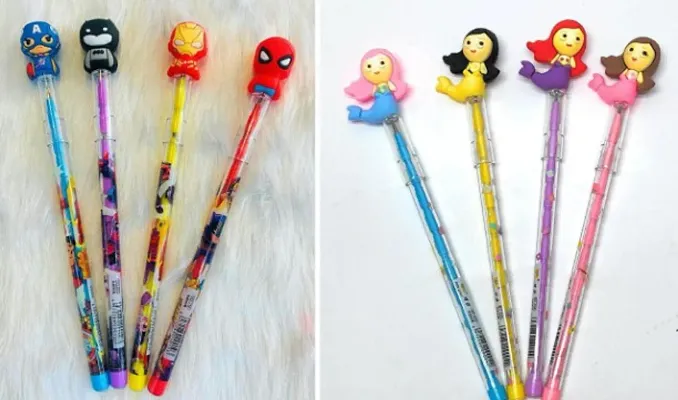 Stylish Avengers and Mermaid Pencils