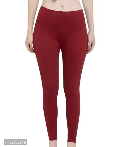 Stylish Cotton Solid Legging for Women-thumb0