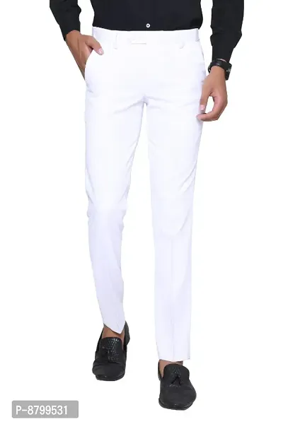 Fancy Cotton Formal Trousers for Men-thumb0