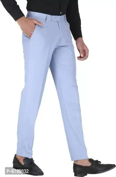 Fancy Polycotton Formal Trousers for Men-thumb4