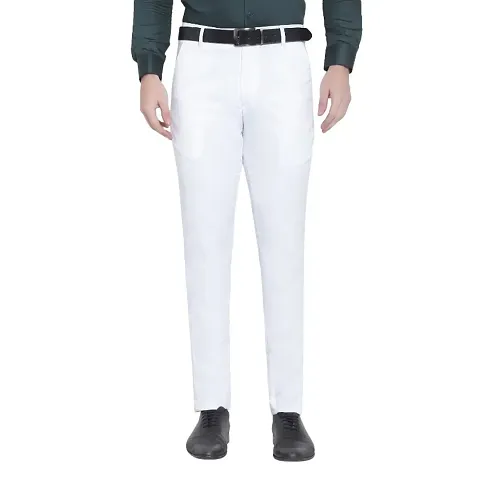 Must Have Cotton Blend Formal Trousers For Men