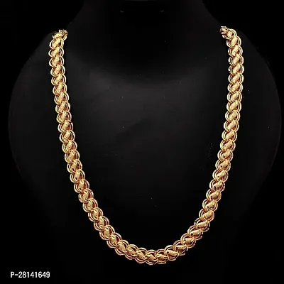 Elegant Golden Brass Chain For Men-thumb0