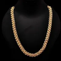 Elegant Golden Brass Chain For Men-thumb1