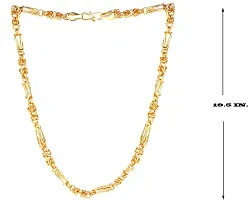 Fancy Trendy Gold Plated Chain For Men-thumb1