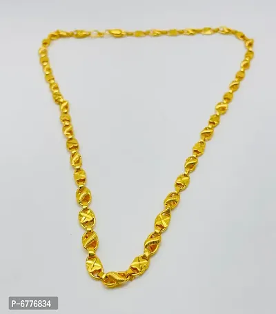 Fancy Trendy Gold Plated Chain For Men
