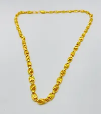 Fancy Trendy Gold Plated Chain For Men-thumb2