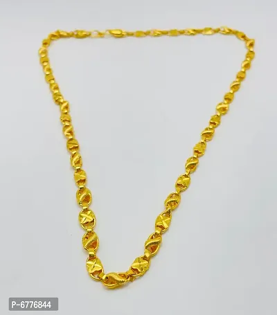 Fancy Trendy Gold Plated Chain For Men-thumb3