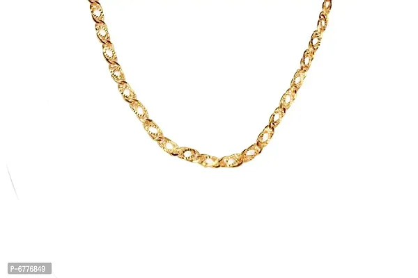 Fancy Trendy Gold Plated Chain For Men-thumb0