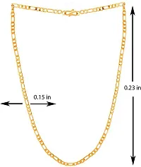 Fancy Trendy Gold Plated Chain For Men And Women-thumb3