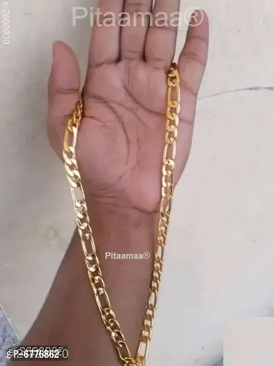 Fancy Trendy Gold Plated Chain For Men And Women-thumb3