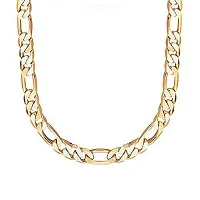Fancy Trendy Gold Plated Chain For Men And Women-thumb1