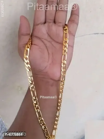 Fancy Trendy Gold Plated Chain For Men And Women-thumb0