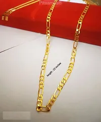 Fancy Trendy Gold Plated Chain For Men And Women-thumb3