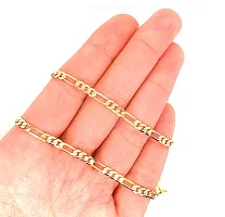 Fancy Trendy Gold Plated Chain For Men And Women-thumb1